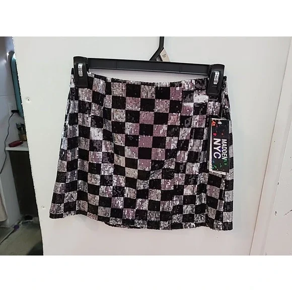 Madden NYC Women's Sequin Mini Skirt XXS - Picture 7 of 7